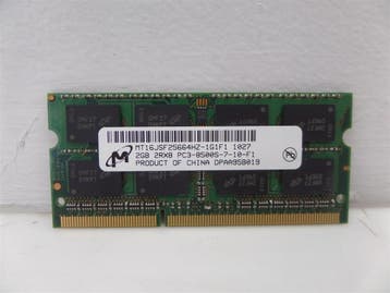 Micron MT16JSF25664HZ-1G1F1 – 2GB DDR3 SODIMM – 204-pin –, Ophalen of Verzenden, Nieuw