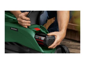 Bosch AdvancedRotak 36V-40-650 - Accu Grasmaaier - 2x 36V, Verzenden, Zo goed als nieuw, Bosch