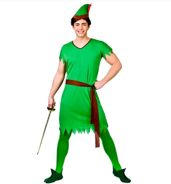 Peter pan kostuum, Hobby en Vrije tijd, Feestartikelen, Feestartikel, Nieuw, Verzenden