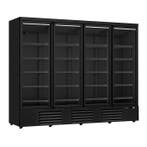 Koelkast met 4 glazen deur | Drankenkoeling met  glasdeur, Ophalen of Verzenden, Nieuw in verpakking, Koelen en Vriezen