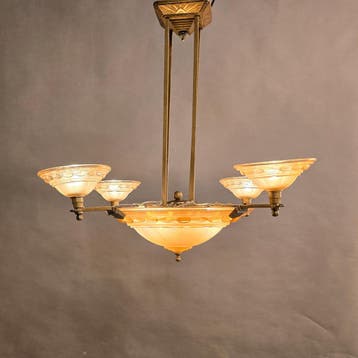 hanglamp 272 Refurbished, Ophalen, Zo goed als nieuw, Overige materialen, Art Deco - Art Nouveau - Jugenstill
