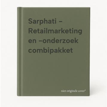 Sarphati - Retailmarketing en -onderzoek combipakket, Boeken, Verzenden, Zo goed als nieuw