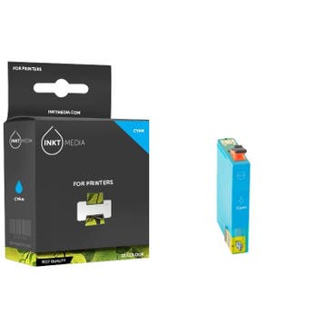 Geschikt Epson T0802  inktcartridge Cyaan van Inktmedia, Nieuw, Cartridge, Inktmedia