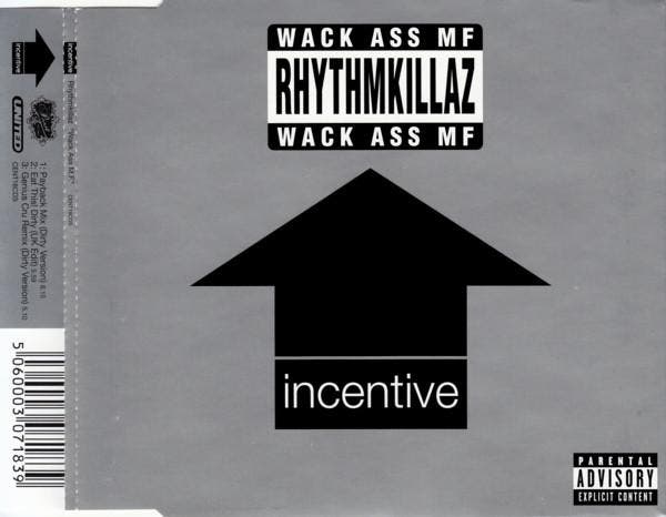 cd single - Rhythmkillaz - Wack Ass MF, Cd's en Dvd's, Cd Singles, Zo goed als nieuw, Dance, Verzenden