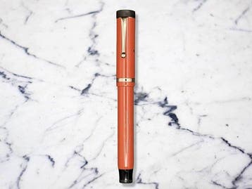 Parker - Duofold Senior Big Red Lucky Curve Canada - 14K, Nieuw