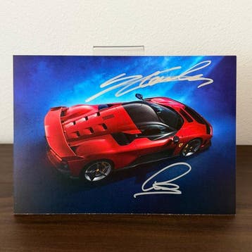 Ferrari F80 - Charles Leclerc Signed - Lewis Hamilton - 2025, Nieuw
