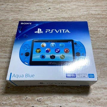 Sony PS Vita PCH-2000 Aqua Blue Console Boxed Near Mint, Nieuw