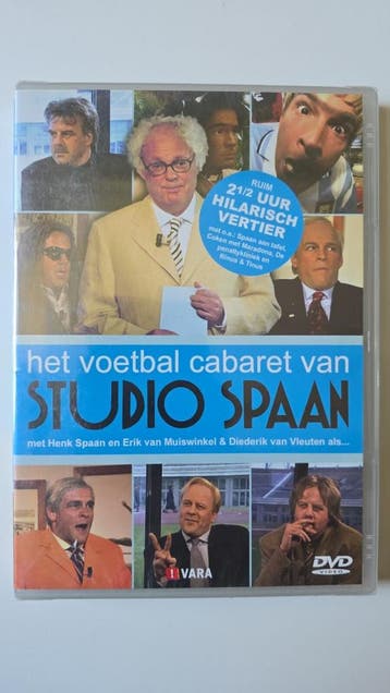 HET VOETBAL CABARET VAN STUDIO SPAAN (IN SEAL) (DVD), Verzenden, Gebruikt