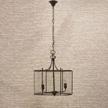 hanglamp Vintage Lantaarn 095 Refurbished, Ophalen, Zo goed als nieuw, Overige materialen, Klassiek