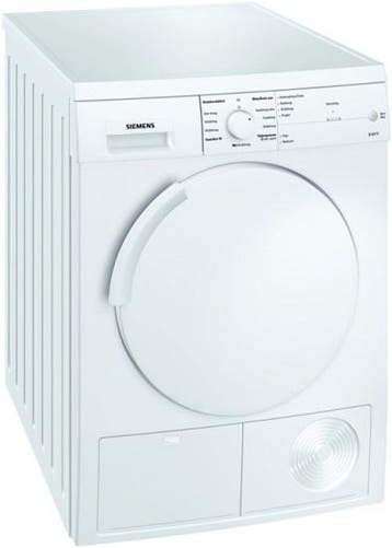 Siemens Wt44e173 - Condensdroger - 7 kg - 66 dB -, Ophalen of Verzenden, Zo goed als nieuw, Voorlader, 85 tot 90 cm