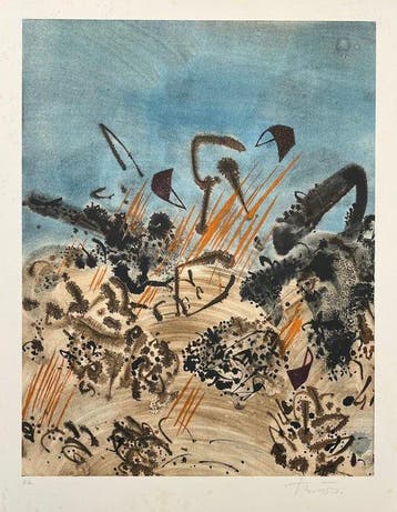 Joan-Josep Tharrats (1918-2001) - Sin título, Antiek en Kunst