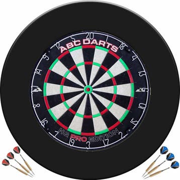 ABC Darts - HQ Pro Dartbord Surround Ring Set + 2 Sets Da..., Ophalen of Verzenden, Nieuw, Dartbord