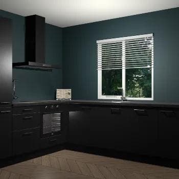 Zwart keuken Doha 37971, Verzenden, Nieuw