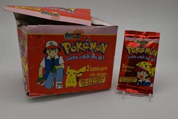 Pokémon - 16 Booster box - Pokémon - Dunkin bubble gum, Nieuw