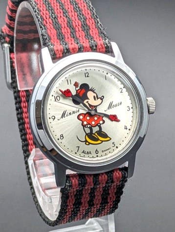 Disney Minnie Mouse V501-6S40 Wristwatch - SEIKO ALBA - 1997, Verzamelen, Nieuw