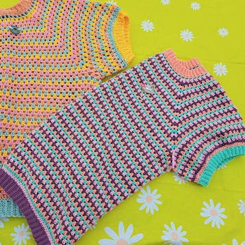 Haakpatroon Beez Truitje - Top down gehaakt met raglan - A, Ophalen of Verzenden, Nieuw