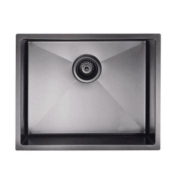 Spoelbak | Zwart | 50 x 40 | SPB50-4BLACK, Verzenden, Nieuw