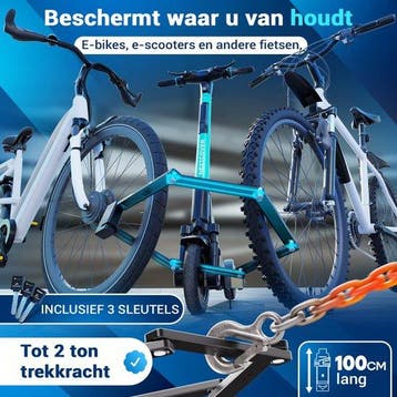 2dekans | Nextcover FoldOne Vouwslot - SteelSecure 3.0 -, Ophalen of Verzenden, Zo goed als nieuw, Nextcover