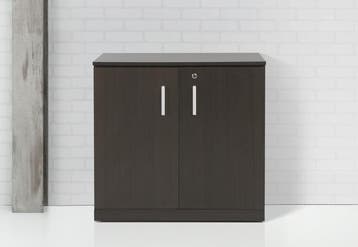 Executive klapdeurkast, 85x90x42 cm, black oak, Huis en Inrichting, Ophalen of Verzenden, Nieuw