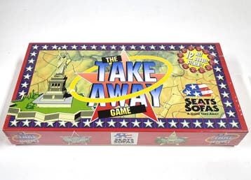 Vintage Seats & Sofas – The Take Away Game, uitgave 2001, Verzenden, Nieuw
