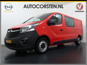 Opel Vivaro D126PK Dubbele Cabine 5-Persoons L2H1 Trekhaak C, Stof, Gebruikt, Euro 6, Overige kleuren