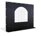 PVC zijwand boograam en ritsen 3m-220cm hoog-kies je kleur, Verzenden, Nieuw