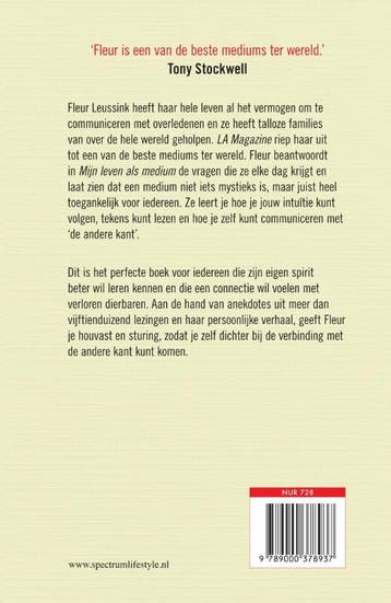Mijn leven als medium 9789000378937 Fleur Leussink, Verzenden, Zo goed als nieuw, Fleur Leussink