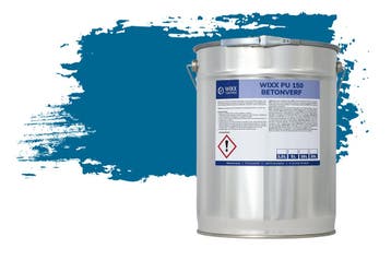 Wixx PU 150 Betonverf RAL 5017 | Verkeersblauw 2.5L, Nieuw, Verf, Minder dan 5 liter, Verzenden