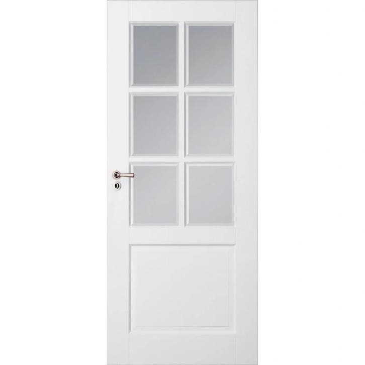 Skantrae binnendeur SKS1220 93x231,5 (Wit, Zonder glas), Doe-het-zelf en Verbouw, Deuren en Horren, Nieuw, Glas, Binnendeur, 215 cm of meer