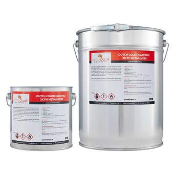 DCC 2K PU Metaalverf Mengkleur 10L, Overige kleuren, Nieuw, Verf, Verzenden