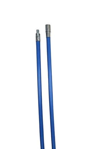 ISOTUBE ZekerVast® Glasfiber Veegstok 1 Meter Blauw met B.., Ophalen of Verzenden, Nieuw