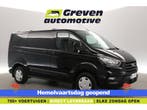 Ford Transit Custom 2.0 TDCI L1H1  Airco  Cruise  3 Zits, Zwart, Nieuw, Ford, Te koop