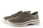 Skechers Instappers in maat 42 Bruin, Bruin, Verzenden, Overige typen, Zo goed als nieuw