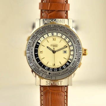 Missoni Sport - GMT - Date - Zonder minimumprijs - 12302 -, Nieuw