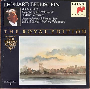 cd - Beethoven - Leonard Bernstein, New York Philharmonic..., Cd's en Dvd's, Verzenden, Zo goed als nieuw