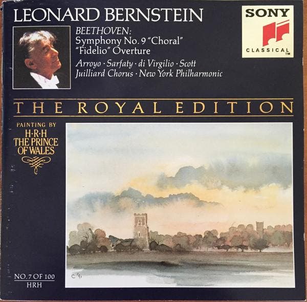 cd - Beethoven - Leonard Bernstein, New York Philharmonic..., Cd's en Dvd's, Cd's | Overige Cd's, Zo goed als nieuw, Verzenden
