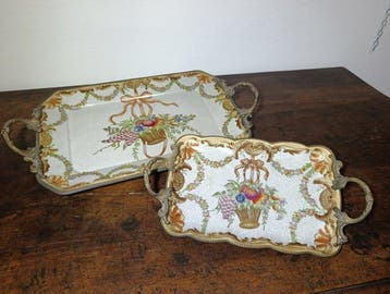 Decoratief dienblad - Royal Sheffteld - Italië
