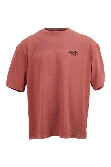 Denham T-shirt in maat L Rood, Verzenden, Zo goed als nieuw, Overige kleuren, Denham