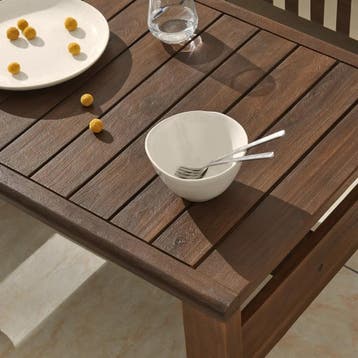 Lounge Dining Set - Zambra - Wit - Acacia - The Outsider, Tuin en Terras, Tuinbanken, Verzenden, Nieuw
