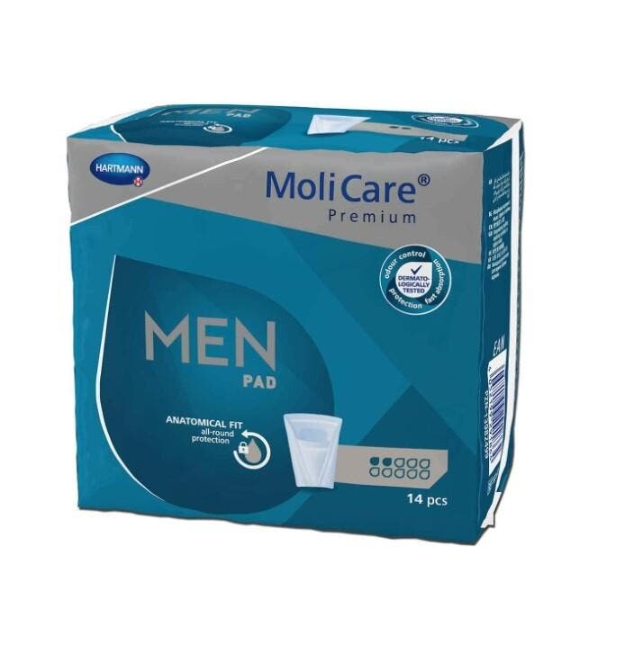 MoliCare Premium MEN PAD 2 druppels - 14 stuks, Diversen, Verpleegmiddelen, Nieuw, Verzenden