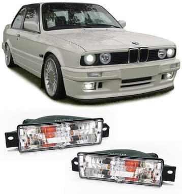 Heldere Knipperlichten (Pinkers) BMW 3 Serie E30 B3039, Nieuw, BMW