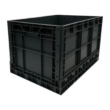 kunststof opvouwbare transport opbergkrat | 594x396x353mm, Verzenden, Nieuw in verpakking
