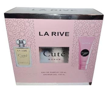 La Rive Cuté Woman Giftset Eau de Parfum + 100ML Showergel, Verzenden, Nieuw
