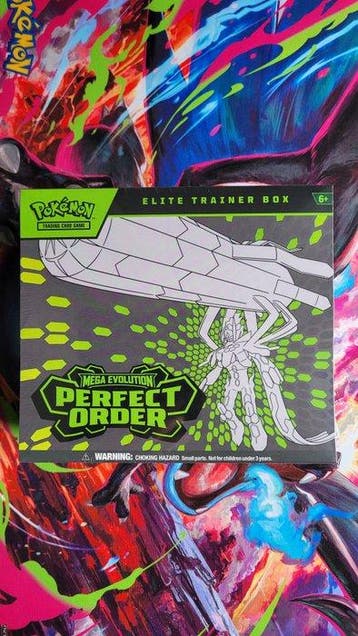 1 Elite trainer box - Perfect Order Mega evolution, Nieuw