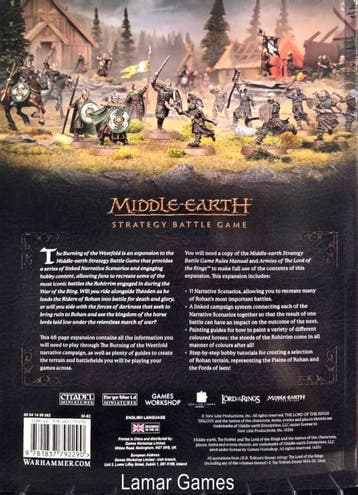 Burning of the Westfold - Middle Earth SBG (Warhammer nieuw), Hobby en Vrije tijd, Ophalen of Verzenden, Nieuw