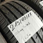 2 x Viking Protech 215-40-17 Zomerbanden 6,5mm, 17 inch, Ophalen of Verzenden, Band(en), Personenwagen