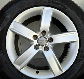 Audi Q5 17 inch originele velgen winterbanden Continental AO, Banden en Velgen, Nieuw, 17 inch, 235 mm