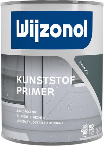 Wijzonol Kunststof Primer Blauwgrijs 750 ml, Ophalen of Verzenden, Nieuw