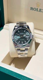 Rolex - Datejust 41 Mint Green Dial - 126300 - NEW - Heren -, Sieraden, Tassen en Uiterlijk, Nieuw