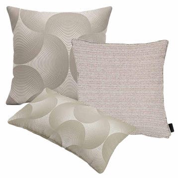 Madison Cloudy grey sierkussen set - 3 stuks, Huis en Inrichting, Woonaccessoires | Kussens, Verzenden, Nieuw